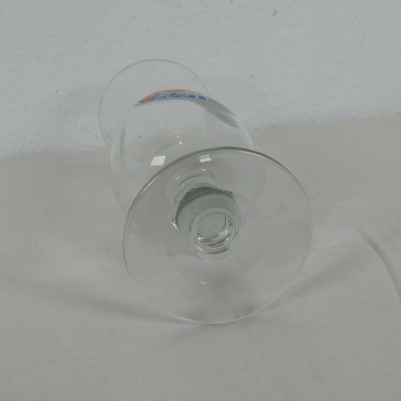Dave and Buster's Restaurant TNTea Hurricane Glass Stemware 8 1/4" tall 3" wide - Picture 7 of 7